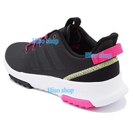 Women's Casual Shoes ADIDAS NEO Cloudfoam Racer TR Black Pink Trim Size 41.5 Authentic Brand Shop 1