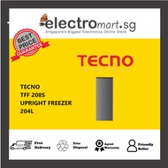 TECNO TFF 208S UPRIGHT FREEZER - 204L