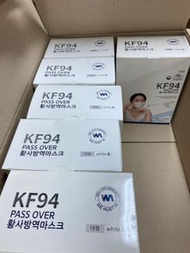 🔥現貨🔥韓國PASS  OVER 高品質KF94 四層防疫立體白色口罩 50個裝 🔷️白色盒