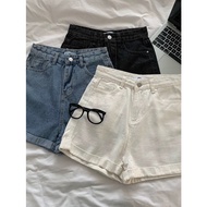 Elsie denim shorts / Latest imported women's denim shorts