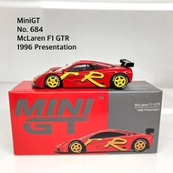 Mini GT No.684-L McLaren F1 GTR 1996 Presentation