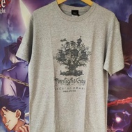Sekai no Owari Twilight City Grey Graphic Official Band Tees Kaos Tshirt Original Second Merch Japan