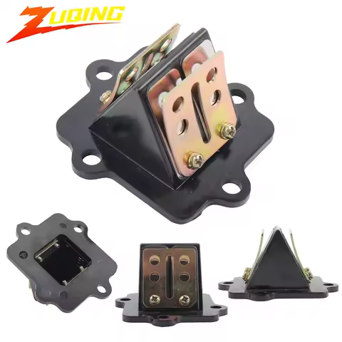 Motorcycle Reed Valve For Yamaha Jog50 Jog90 3KJ Moped Scooter Reed Valve Two Stroke Engine Fuel Int