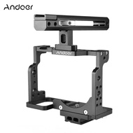Andoer Camera Cage Rig Handle Stabilizer Kit Nikon Z6 Z7 - C15-B - Black