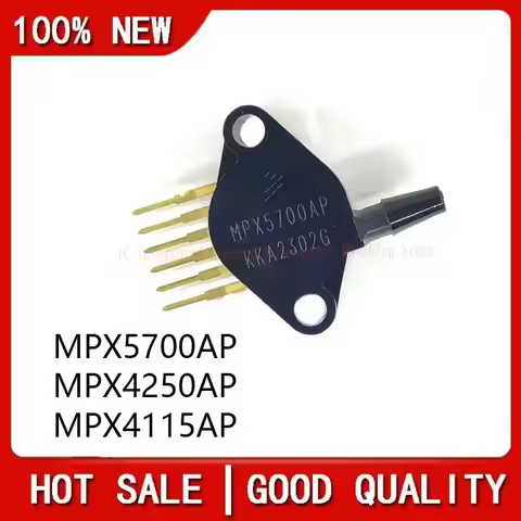 1PCS/Lot MPX5700AP 、MPX4250AP 、MPX4115AP SIP-6 High range pressure differential/gauge sensor MPX5700