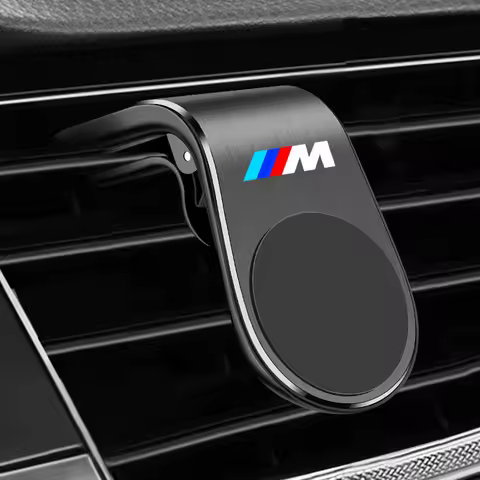 Fashion Car Magnetic L-shaped Phone Holder Car GPS Phone Holder For BMW M Performance F20 F40 F22 F3
