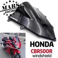 適用於HONDA本田 CBR500R cbr500r 2019-2021 機車擋風玻璃 前風鏡 風擋 導流罩