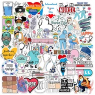 ❉ Be Proud For Nurse - International Nurses Day Stickers ❉ 50Pcs/Set Waterproof DIY Decals Doodle St