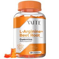 L-Arginine 1000mg Gummy + Beet Root 1000mg - Boost Stamina, Energy & Circulation with 2000mg - L Arg