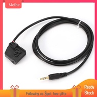 Meihe 3.5mm AUX Input Adapter Cable MP3 Connector Fit for Benz Mercedes CLK SL SLK W168 W202 W203 W208
