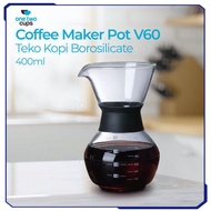Coffee Maker Pot V60 Drip Barista Glass Coffee Pot - SE111