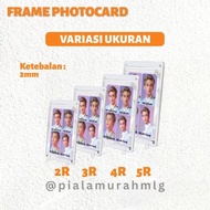 Korean Photocard Frame Magnet Display Acrylic Photo 5mm - 2R 3R 4R 5R - CUSTOM ACRYLIC PHOTOCARD FRA