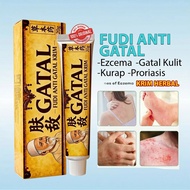 Krim Kuning🔥FUDI Anti Cream yellow Ekzema Psoriasis Kurap Gatal Kulit Ubat Krim Herba Cina 20g Cream