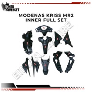 Modenas MR2 Inner Set Full 10pcs MODENAS KRISS MR2 MR 2 Cover Inner Set KAVER HITAM