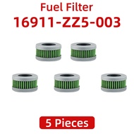 Fuel Filter Elements for Honda Outboard Engine 16911-ZZ5-003 Fit BF40 50 60 Marine Motor Water Separ