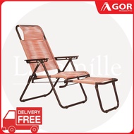 Round String 3V SLC704D-B-SVH-ORW Lazy Chair With 25mm Metal Pipe +  PVC