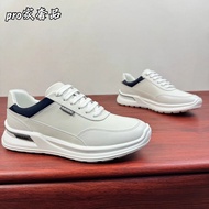 [PRO Home Luxury Products] Daigou Grade Prada Prada Sneakers Downtown Leather Casual Sneakers Life C