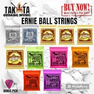 Ernie Ball Acoustic Ernie Ball Electric Ernie Ball Nilon Classic Ernieball String Bonus Pick