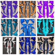 COVERSET SYM VF3i V1 V2 colour/vf3i sym/original sym/HLD/sym Vf3i siap tampal sticker/design/brand/r