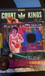 2020-2021 PANINI COURT KINGS CJ ELLEBY ROOKIE EXPRESSION