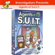 (In Stock)  พร้อมส่ง  หนังสือการ์ตูนภาษาอังกฤษ InvestiGators: Agents of S.U.I.T. Hardcover เล่ม 8  หนังสือเด็กภาษาอังกฤษ by Great English Books 📚 InvestiGators: Agents of S.U.I.T. 📚
