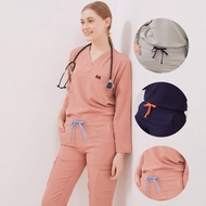 PULSE Medical Scrubs Long Sleeve Stretch Body Fit - Gazelle Series | Women's Guard Clothes