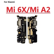 Charging port USB Charger Connector board Flex Cable Microphone for Xiaomi Mi 6X Mi A2 Repair Parts