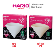 กระดาษกรอง Hario 02 HARIO V60 Paper Filter 02  40 Sheets  (VCF-02-40W/031) (VCF-02-40M/170)
