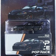 POP RACE x Enigma PRE013 DARWIN PRO 66G NWB SUPRA (A90) model car toy - MIDNIGHT BLACK for children 