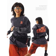 CryingCenter Sun Fade Texture Run Together Run Together Run Together Long Sleeve Top