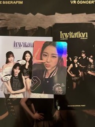 LE SSERAFIM Invitation VR Concert 小卡 允真 yunjin換chaewon