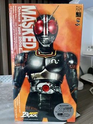 (開封未使用) Medicom DX RAH 1/6  幪面超人 Black ，RAH 393