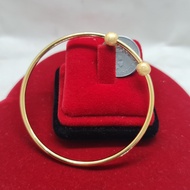 Emas916, Bangle Pdr Skru 0.2 cm Pd 1454 P527 4.3 5.4