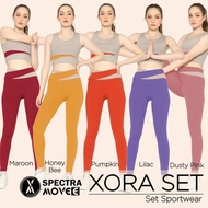 XO GYM SET GYM CLOTHES BRA LEGGING LONG YOGA CLOTHES ZUMBA CLOTHES AEROBIC CLOTHES GYM FITNESS CLOTH