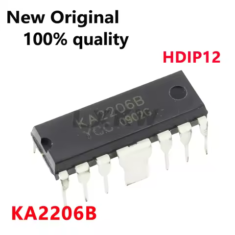 10/PCS New Original KA2206B KA2206 HDIP12 Audio amplifier chip In Stock