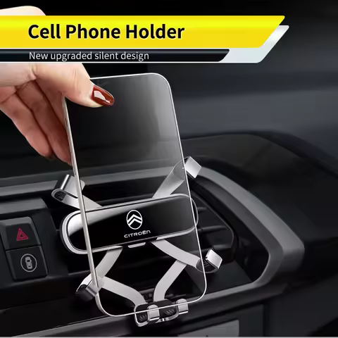 Gravity Phone Holder Air Vent Mount Auto Lock Mobile For Citroen C4 C3 C5 C1 C2 Berlingo Celysee Cac