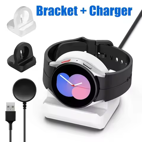 Magnetic Watch Wireless Charger For Samsung Galaxy Watch 4 3 Active 2 Portable Watch Fast Charging D