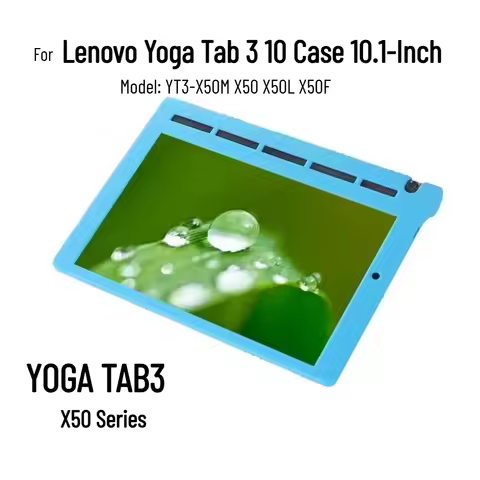 Silicon Cover for Lenovo Yoga Tab 3 10 Case 10.1-Inch YT3-X50M X50 X50L X50F Soft Back Shell Protect