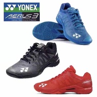 Top Power Cushion Yonex Superb Performance Ultragrip Outsole Aerus 3 Badminton Shoes Kasut Sukan Bad