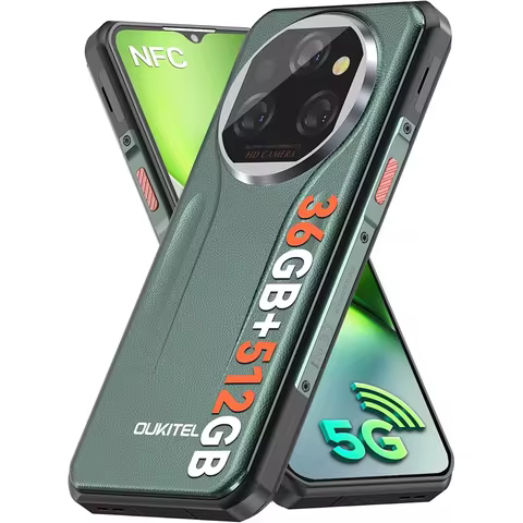 OUKITEL WP39 PRO Rugged Phone 5G Unlocked 2025-36GB+512GB/2TB Cell Phone, 11000mAh(33w) Battery, 6.6