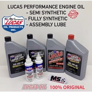 Lucas Motorcycle Semi/Fully Engine Oil Assembly Lube 100% Original