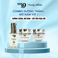 (BUY 1 GET 1 FREE PERFUME) Nine 9 Vip whitening and melasma removal Combo 1 set of 3 products