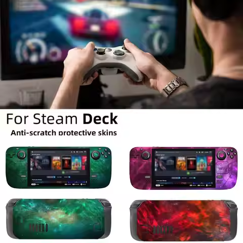 Vinyl DIY For Steam Deck Stickers Game Console Decor Decal Skin For Steam Deck