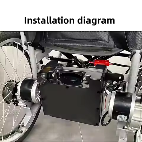 Electric wheelchair specific lithium battery, 24V 30AH, 18650 lithium battery, suitable for motors b
