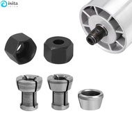 ISITA Collet Chuck M17 2 pcs/set Collet Chuck Adapter Woodworking Tool Engraving Trimming|Router Bit