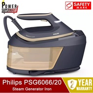 Philips PSG6066/20 Steam Generator Iron. PerfectCare 6000 Series. Powerful Steam. Guaranteed No Burn