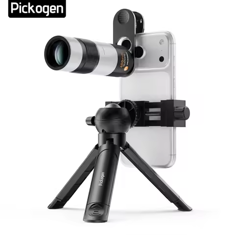 PICKOGEN 400mm Mobile Phone Telephoto Lens Telescope Zoom Phone Camera Lens for Iphone 17Promax Sams