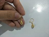 anting emas asli kadar 875 model tetes