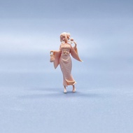 [Uh Hum Model] High Precision 1: 64 Doll 1: 43 Miniature White Model Kitagawa Kimono Style W031