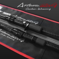 ARTEMISGEN4 FUJI Guide UL Flexible Fishing Rod Weaving Handle 1-6LB/1-8G Solid Carbon Ultralight Cas